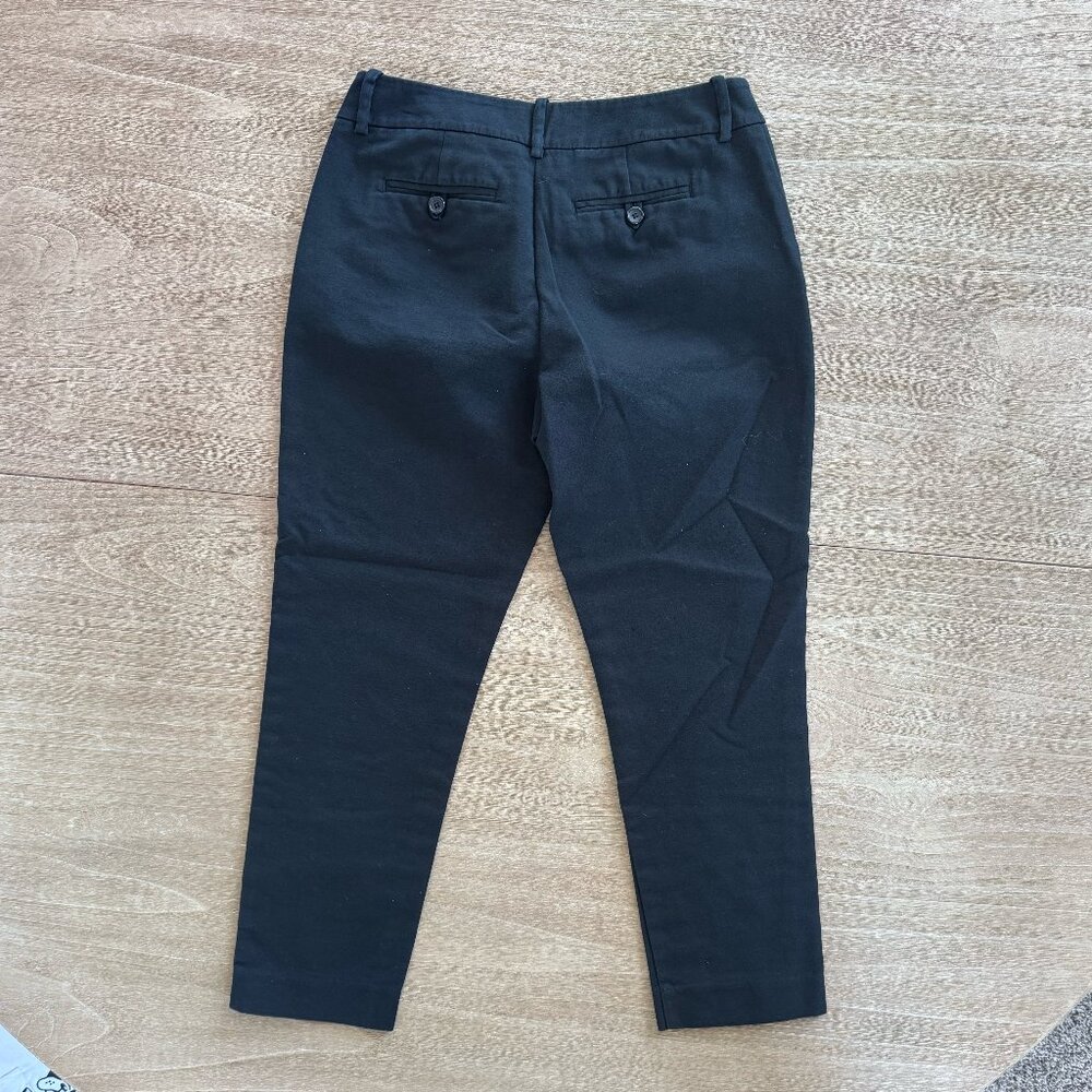 Black Ankle Office Pants, Size 4 - Picture 4 of 7